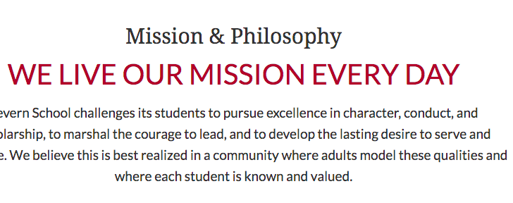 Our New Mission Statement
